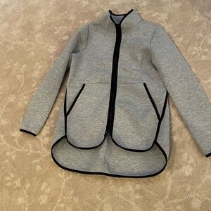 The North Face Women's Utility Jacket in Gray with Black Accents